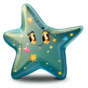 Whimsical Cartoon Star Png 74 PNG image