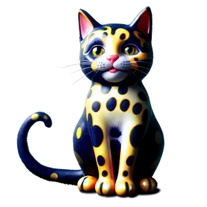 Whimsical Cat Png Qns67 PNG image