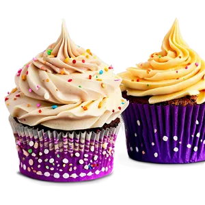 Whimsical Celebration Cupcakes PNG 05232024
