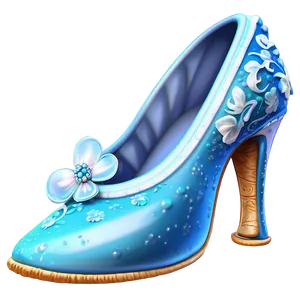 Whimsical Cinderella Slipper PNG Ngn60 PNG