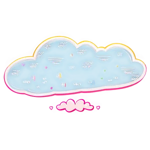 Whimsical Cloud Art PNG 06252024 PNG