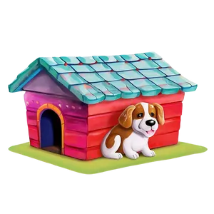 Whimsical Dog House PNG Bhf PNG