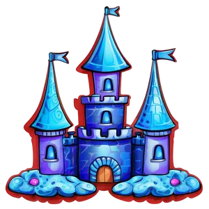 Whimsical Dream Castle Png Bqe30 PNG image