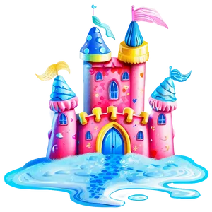 Whimsical Dream Castle Png Iat92 PNG image