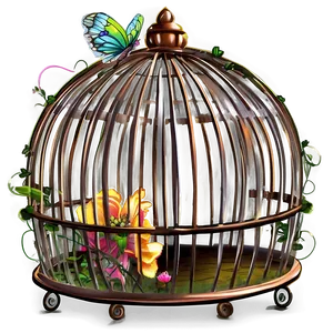 Whimsical Fairy Cage PNG Xao69 PNG