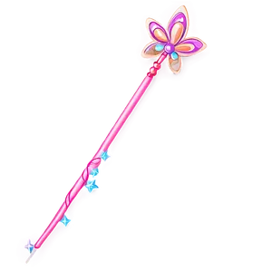 Whimsical Fairy Wand PNG Wer11