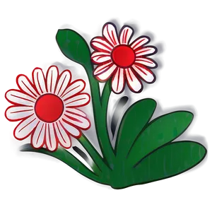 Whimsical Flower Doodle Png 06262024 PNG image