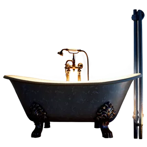 Whimsical Freestanding Tub PNG Hcj21 PNG