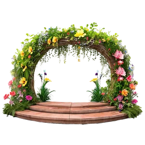 Whimsical Garden Altar PNG Rre8