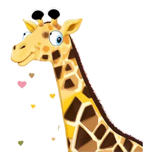 Whimsical Giraffe Character PNG Ljb34 PNG