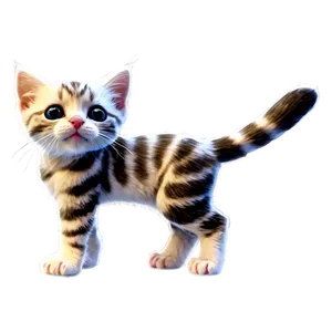 Whimsical Kitten PNG Dvq PNG