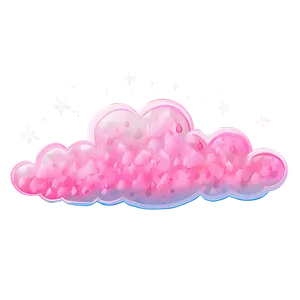 Whimsical Pink Clouds Png Owq PNG image