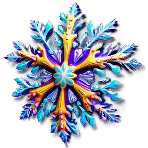 Whimsical Snowflake Creation Png 04292024 PNG image