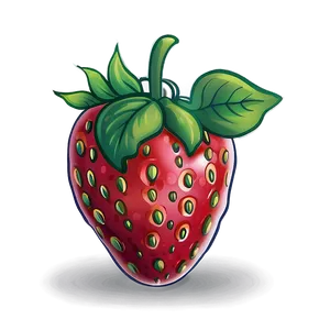 Whimsical Strawberry Png 77 PNG image