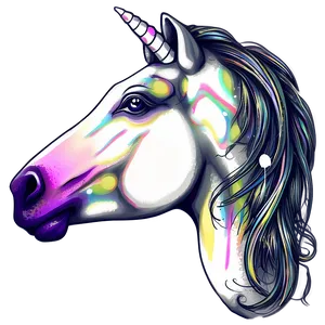 Whimsical Unicorn PNG Xgb