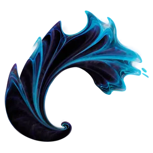 Whirling Dark Magic Smoke PNG Cli59
