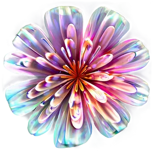 "whirlwind Of Petals: Dynamic Flower PNG" C
