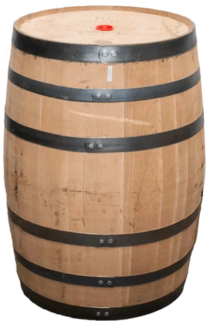 Whiskey Aging Oak Barrel PNG image