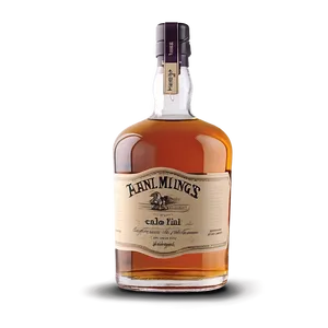 Whiskey Bottle And Box PNG Dqk86