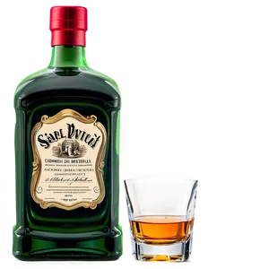 Whiskey Bottle Clipart PNG Bgs18