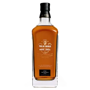 Whiskey Bottle Design PNG Uya