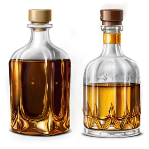 Whiskey Bottle Drawing PNG Qym