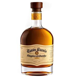 Whiskey Bottle Illustration PNG 06212024