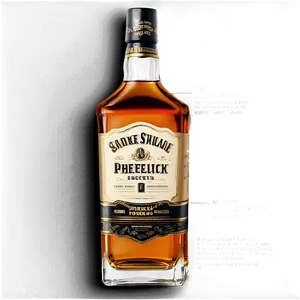 Whiskey Bottle Profile PNG Cxf90 PNG
