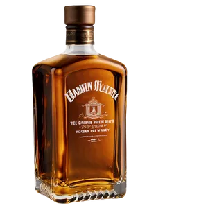 Whiskey Bottle Side View PNG 06212024 PNG