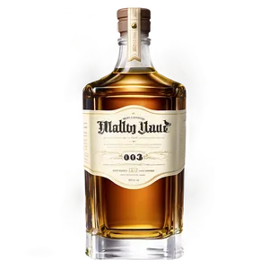 Whiskey Bottle Sketch PNG 61