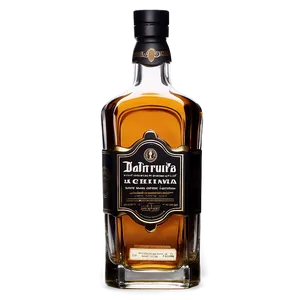 Whiskey Bottle Unique Design PNG 06212024 PNG