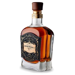 Whiskey Bottle Unique Design PNG 76 PNG