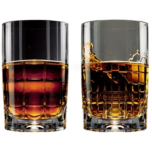Whiskey Glass Cheers PNG 65