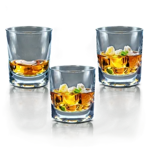 Whiskey Glass For Party PNG 06132024
