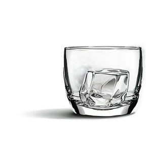 Whiskey Glass Outline PNG 06132024