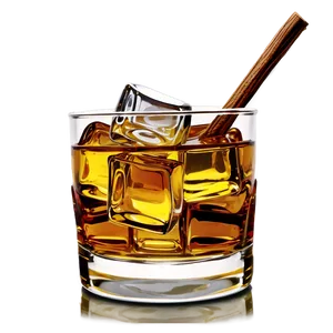 Whiskey Glass With Ice Png 71 PNG image