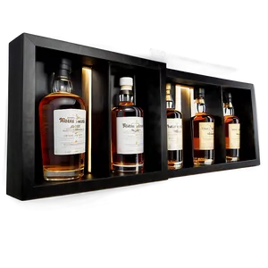 Whisky Collection Display Png 89 PNG image