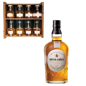 Whisky Collection Display Png Kat37 PNG image