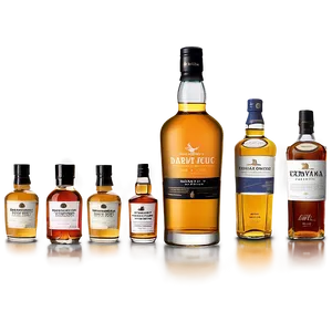 Whisky Collection Display PNG Yjr PNG