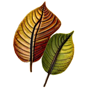 Whispering Autumn Leaves PNG Ahe
