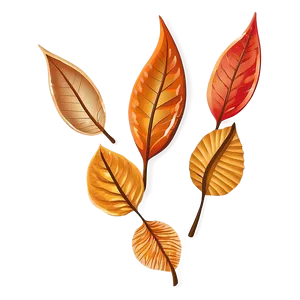 Whispering Autumn Leaves PNG Uld80