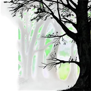 Whispering Forest Silhouette PNG 32 PNG