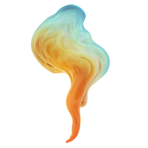Whispering Orange Smoke PNG Uhu