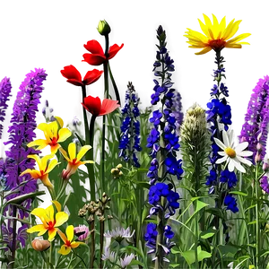 Whispering Wildflowers Png 06202024 PNG image