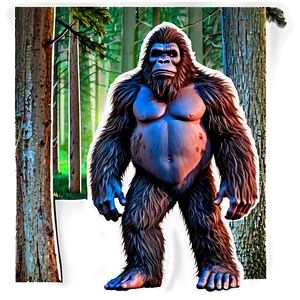 Whispering Woods Bigfoot Png Gpc PNG image