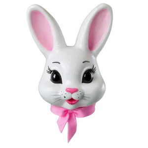 Whistful Bunny Face PNG 06282024 PNG