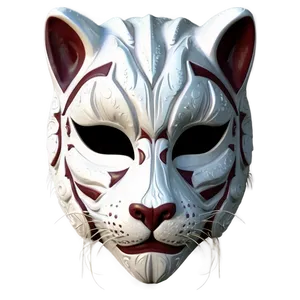 White Animal Mask PNG Ylv36 PNG
