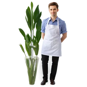 White Apron Png 05252024 PNG image