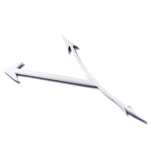 White Arrow Design Png Jqi PNG image