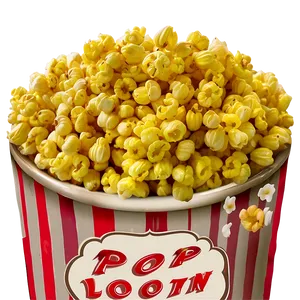 White Background Popcorn Kernel PNG 45 PNG